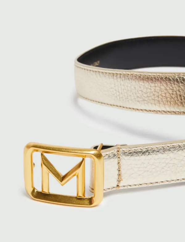 Cintura MARELLA Cintura in pelle di alta qualità Accessori moda MARELLA Cintura con fibbia personalizzata Cintura con logo cervo Cintura elegante per donna