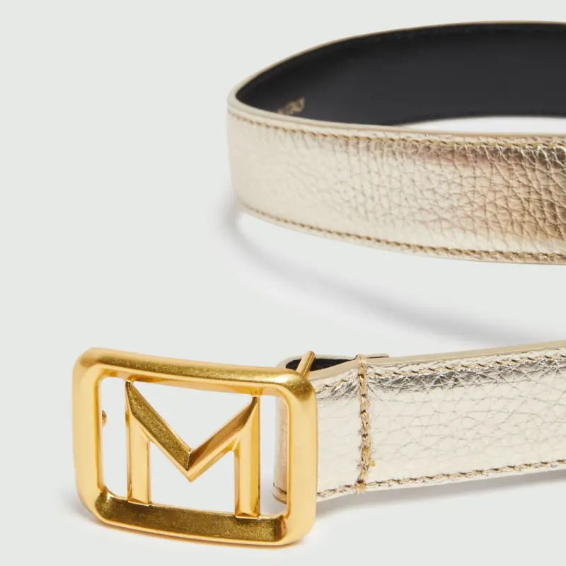 Cintura MARELLA Cintura in pelle di alta qualità Accessori moda MARELLA Cintura con fibbia personalizzata Cintura con logo cervo Cintura elegante per donna